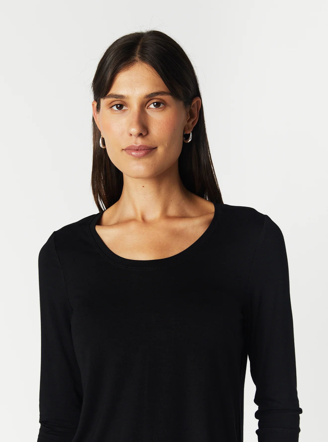 CREW NECK LONG SLEEVE TOP - Image 4