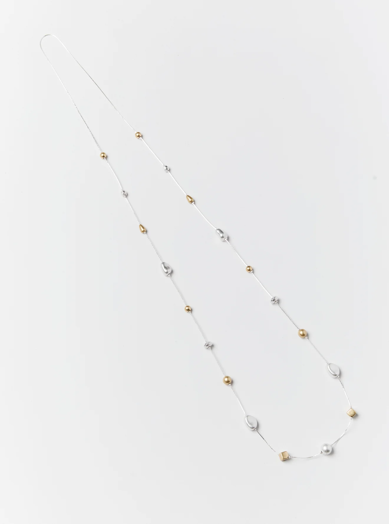 LONG MULTI SHAPE NECKLACE - Image 2