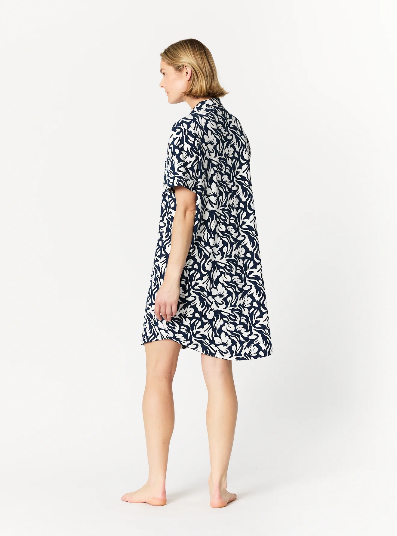 SHORT SLEEVE NIGHTDRESS - Image 4
